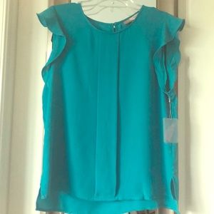 NWT Forever 21 Flutter Sleeve Woven Top